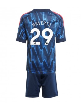 Arsenal Kai Havertz #29 Replika Borta Kläder Barn 2025-26 Kortärmad (+ byxor)